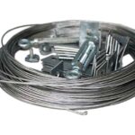 Ein Set Drahtgitter für Kletterpflanzen