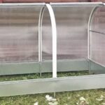 Fémlemez alap 1 m szélességű melegágyhoz