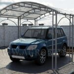 přístřešek k autu, Kryté stání pro auto