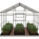 Polikarbonát üvegház 6mm