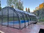 Smart pool enclosure